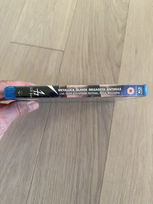 The Big 4 Blu Ray, Metallica, Slayer, Megadeth, Antrax