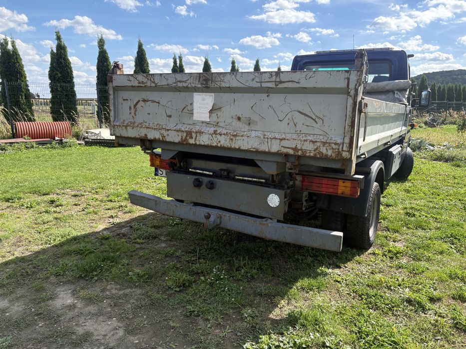 Mercedes sprinter 410d wywrotka + plug do sniegu
