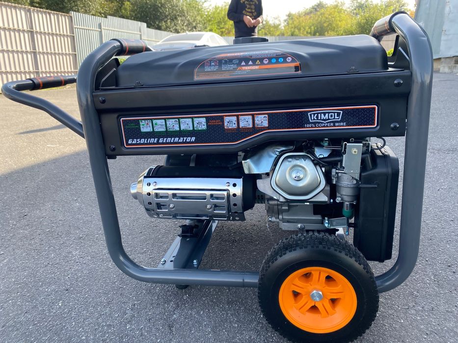 Генератори KIMOL 3.5 кВт 6.5 кВт 100% мідна обмотка. Електро стартер