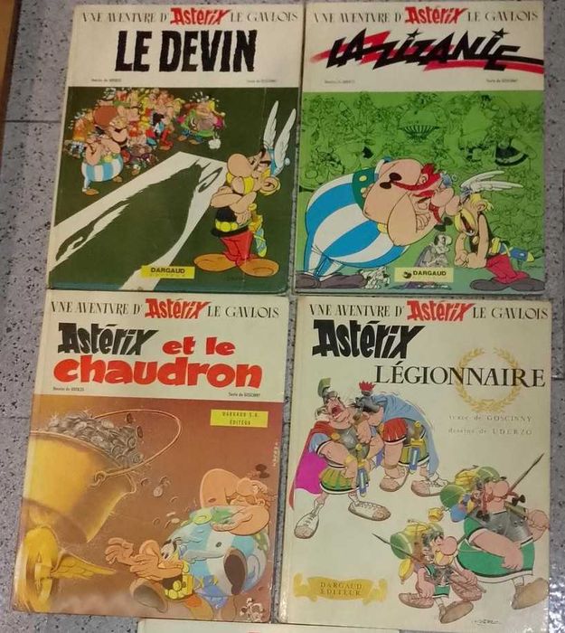 Astérix Edições Francesas 10 unidades
