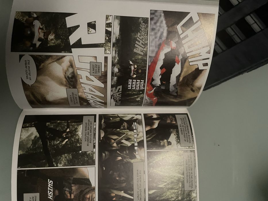 Manual jogo Ps3 Metal Gear Solid HD Collection