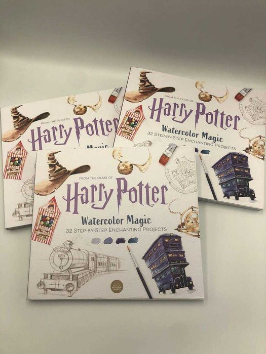 Книга Harry Potter. Watercolour Magic/Гаррі Поттер. Магія акварелі