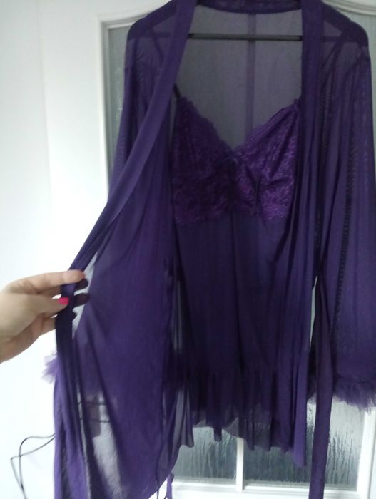 Kobiecy komplet tiulowy,XL