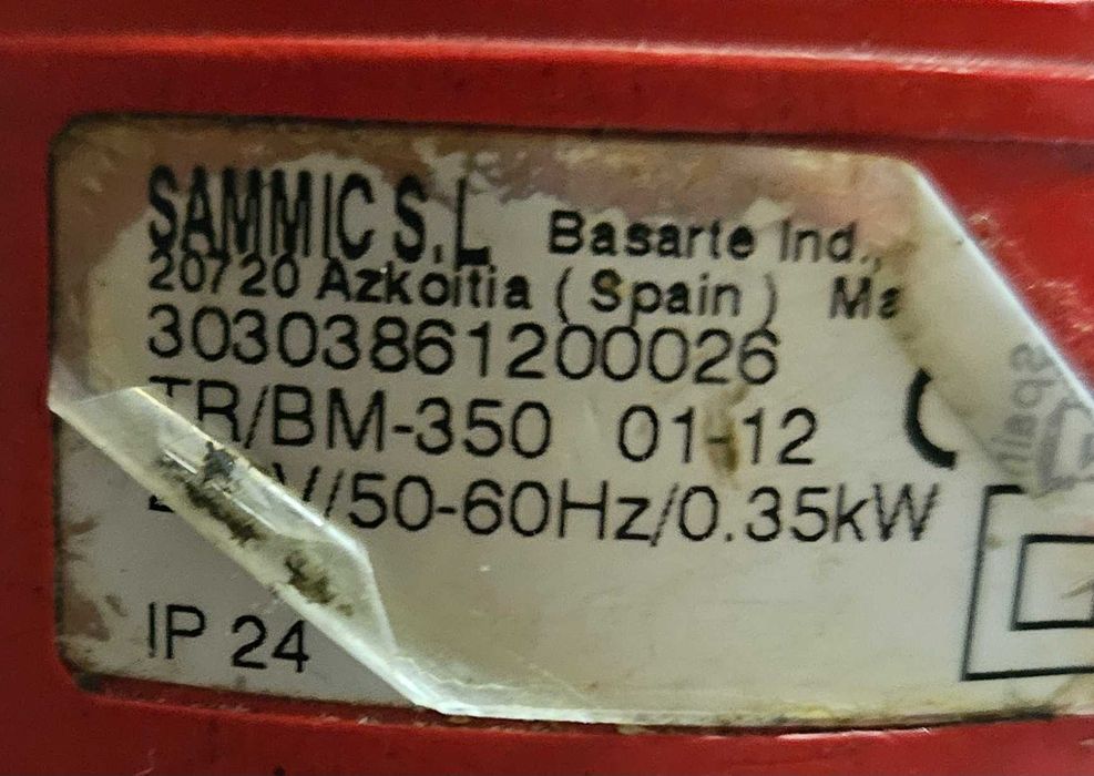 Trituradora Sammic 350w