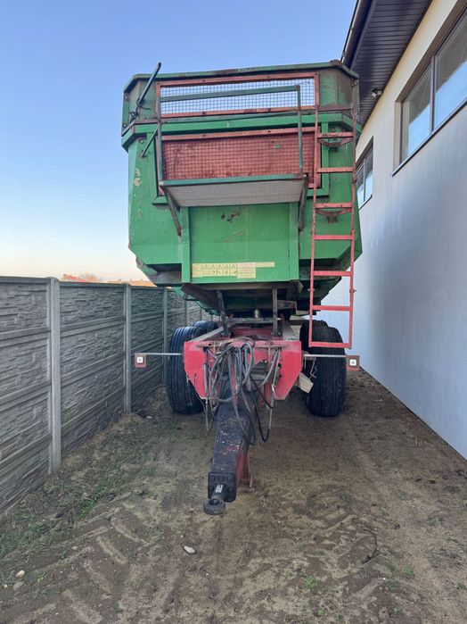 Przyczepa tandem skorupowa