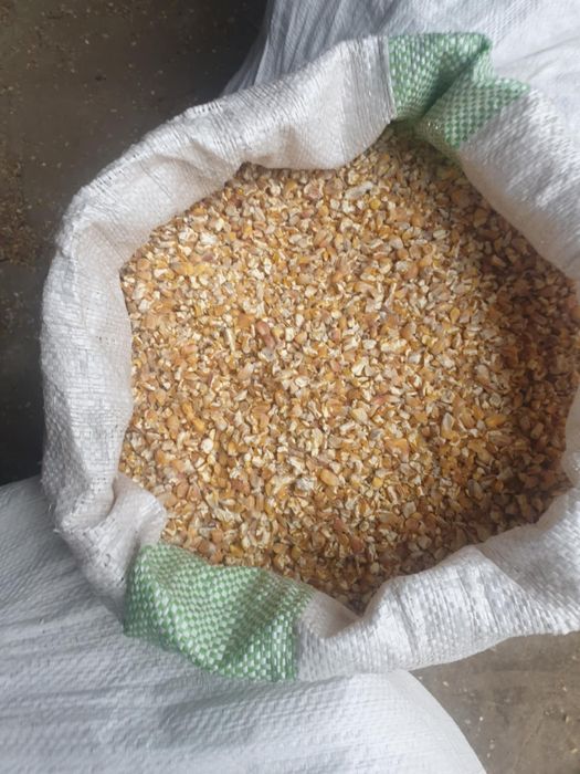 Kukurydzą  czerwona drobna  oraz kukurydzą grubo / drobno mielona