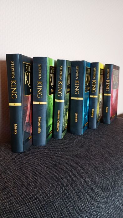 Zestaw komplet książek Stephena Kinga