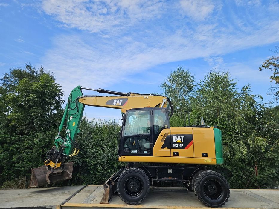 Caterpillar CAT M316F ROTOTILT ENGCON koparka obrotowa kołowa 314, 315 Hitachi Volvo