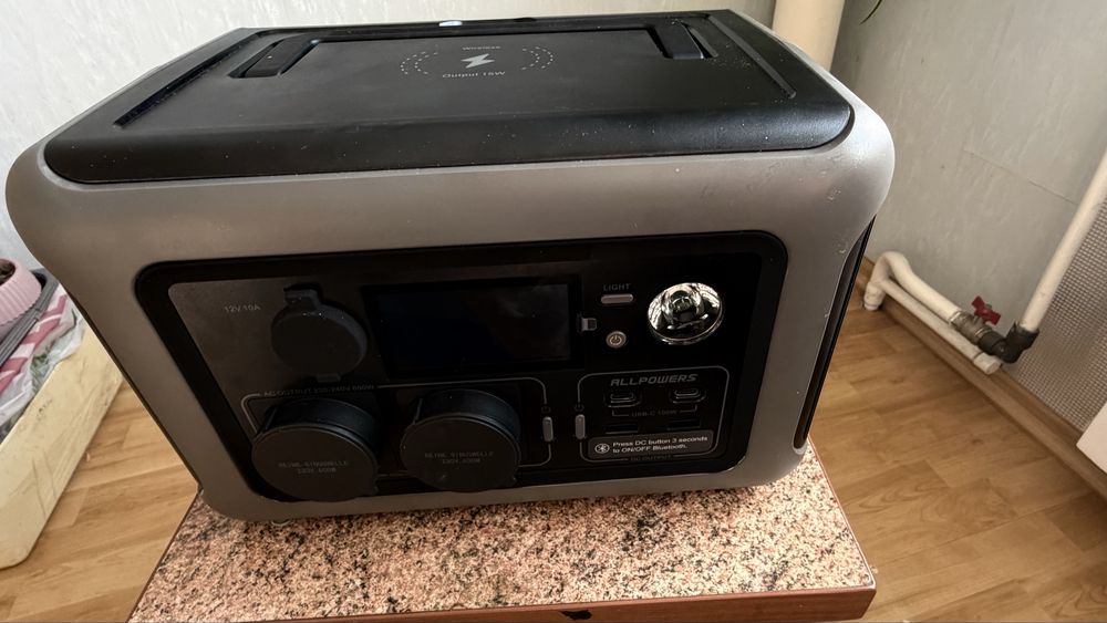 Нова портативна електростанція ALLPOWERS  r600