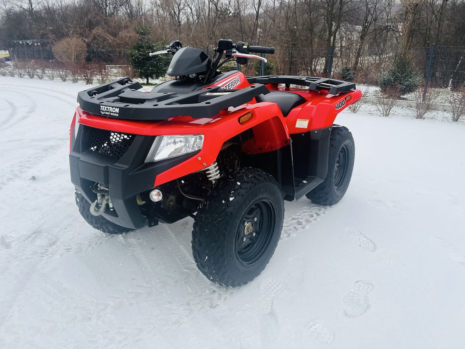 Arctic cat 400 alterra 2020 super stan naped 4x4 quad can am polaris