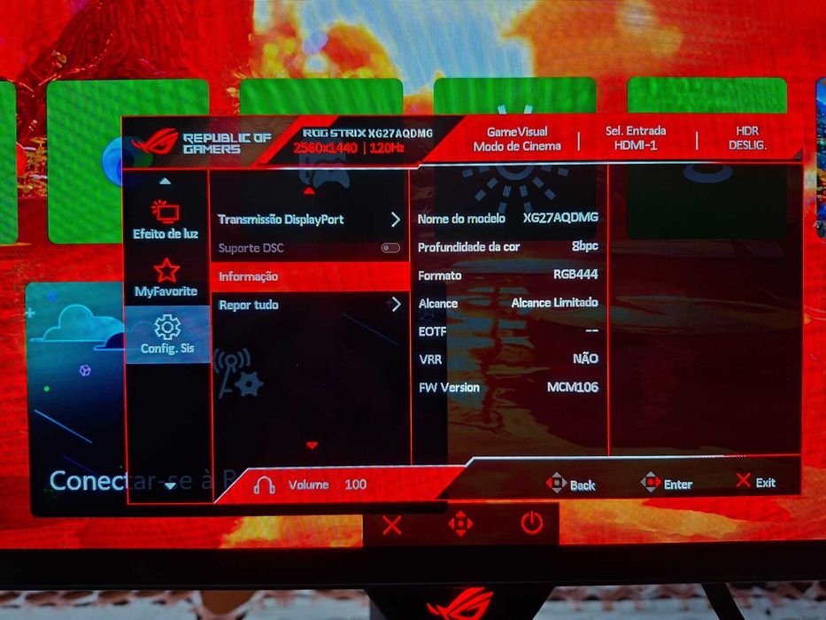 Monitor Asus OLED XG27AQDMG