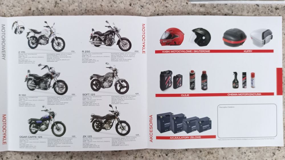 ROMET Paleta modeli 2014 Prospekty Ulotki