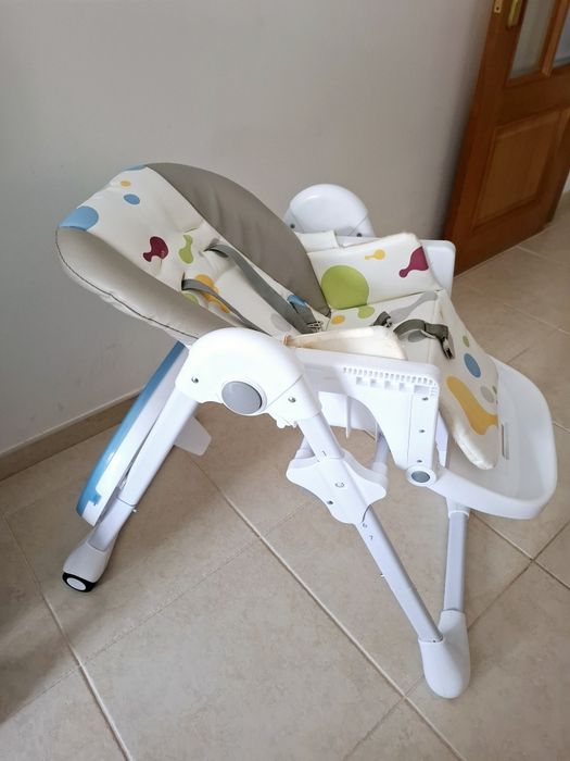 Cadeira da papa - regulável em altura e reclinável