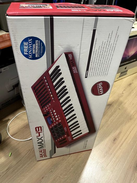 Akai Max49 Advanced Controlador USB/MIDI/CV