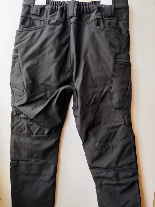 Мужские утеплённые штаны на флисе S 46р