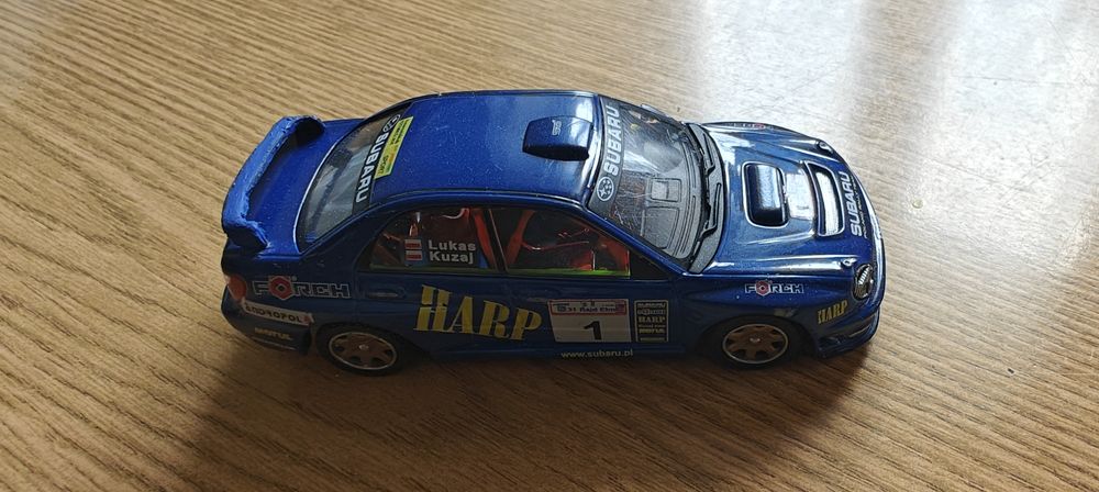 Model Subaru Impreza L. Kuzaj 1/43