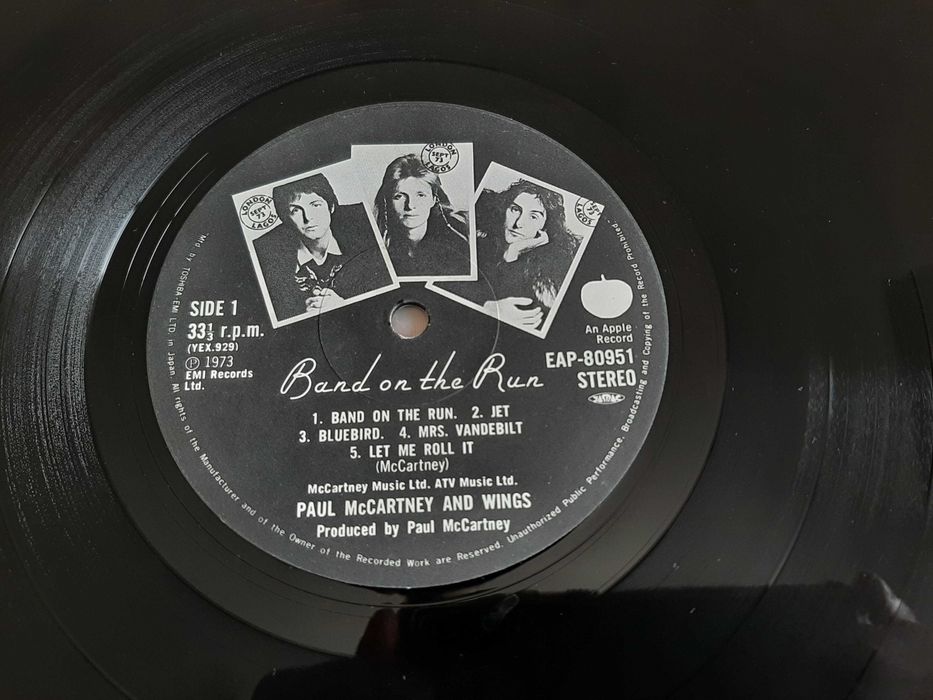 Paul McCartney & Wings – Band On The Run - Japão - Vinil LP
