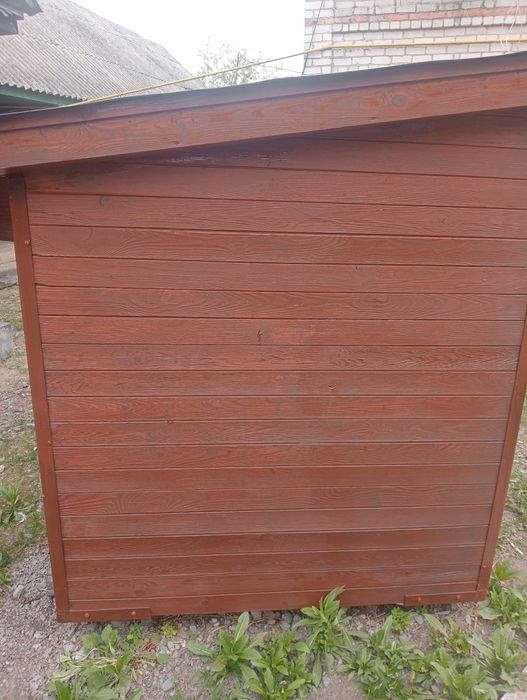 Продається дерев'яний вольєр для собаки