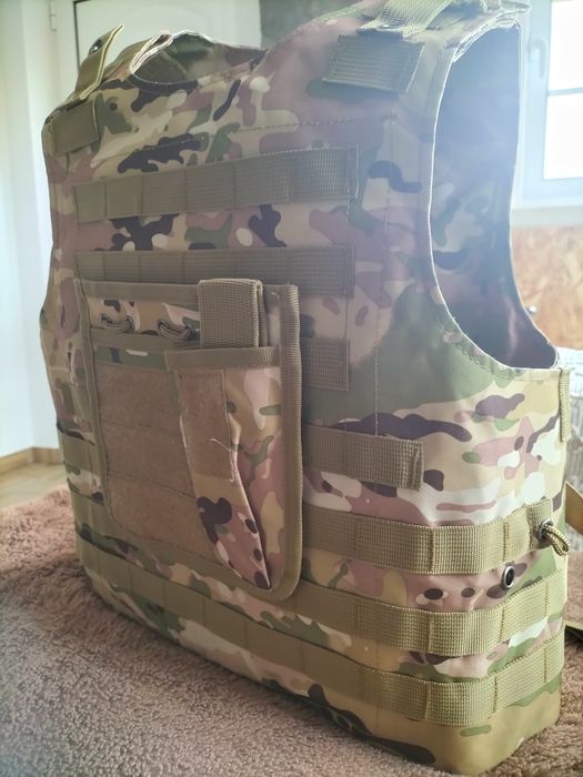 Colete para airsoft camuflado