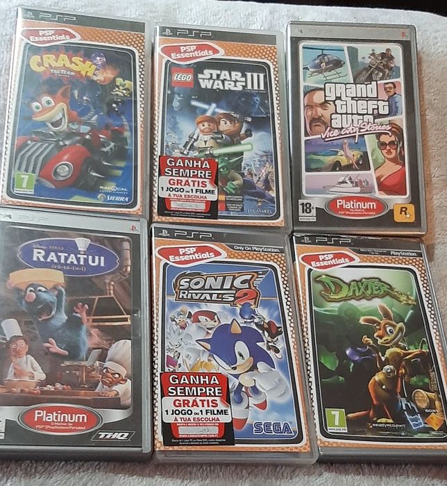 Jogos Vários para PSP
