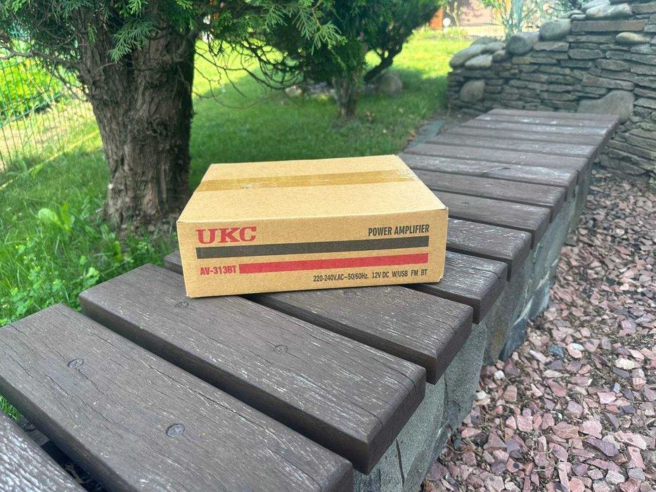 ‼️ Усилитель звука UKC 2х150w +  Bluetooth + караоке. Підсилювач звуку