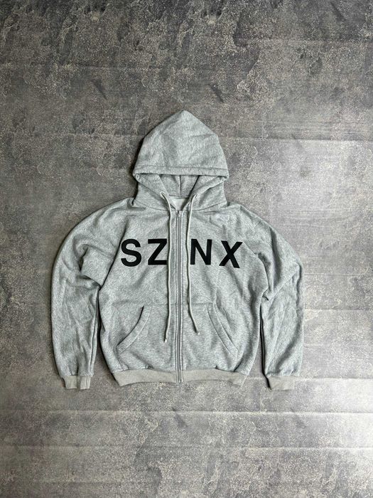 Худі hoodie зипка кофта сіра з капюшоном худи серая зіп grey