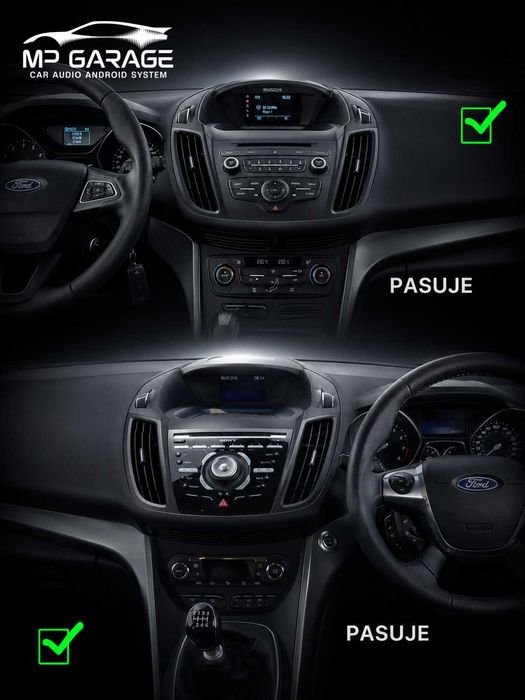 FORD KUGA II /C-MAX II  Nawigacja Android_14 4G CarPlay/AA Qled Montaż Gwarancja