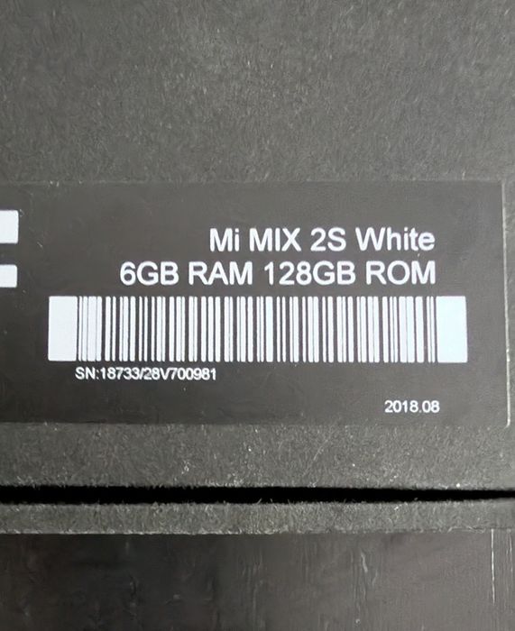 Xiaomi Mi Mix 2S 128GB - Ecrã partido