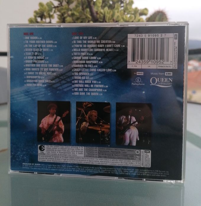 QUEEN - Live at Wembley Stadium (2 CDS)
