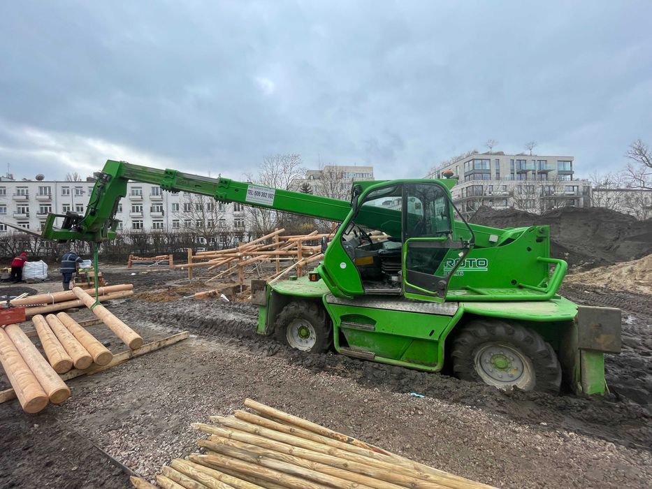 Wynajem ładowarek teleskopowych  CAŁY KRAJ Magni TH 6.20 6t 20m