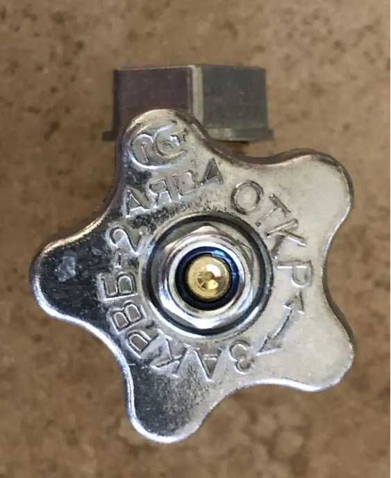 3 ШТ - Вентиль пропановый ВБ латунь по 230 грн