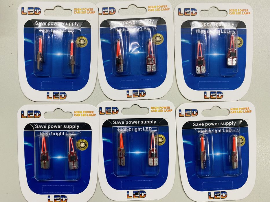 Led T10 w5w 7w canbus 12v -24v