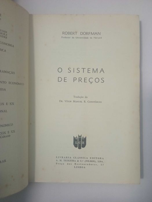 O sistema de preços, por Robert Dorfman