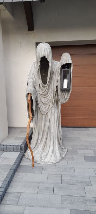 Figurka cementowa, ozdoba ogrodowa duch duszek zmora zjawa dementor