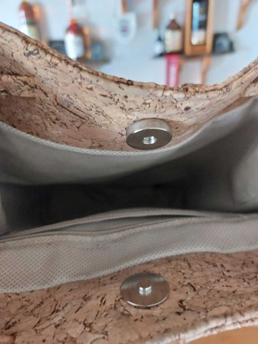 Mala/Mochila de cortiça genuína
