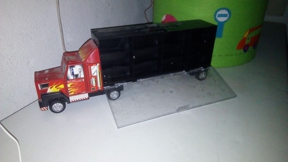 Grande camião organização e arrumação brinquedos,transport de veículos