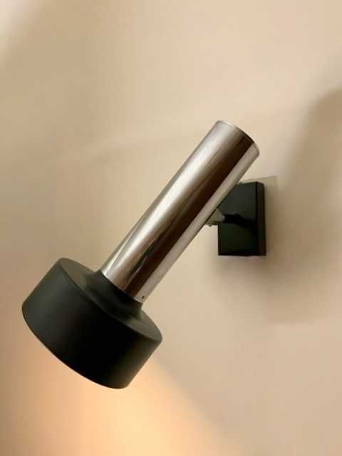 Par de focos da OMI em Cromado e Preto