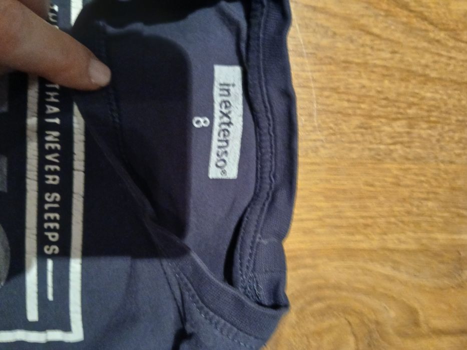 T-shirty 3 szt. Z długim rękawem rozmiar 128