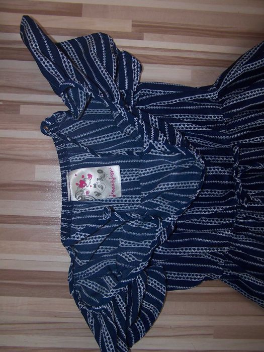 Sukienka granatowo-biała Lenna&Jessie 128