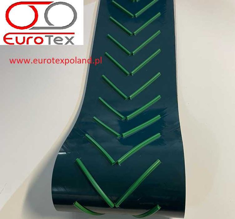 podajnik kubełkowy przenośnik taśmowy pas guma elewator czerpak ziarno