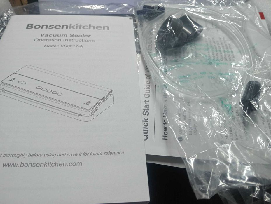 Máquina de Vácuo Bonsenkitchen VS3017-A (Nova) – Seladora Profissional