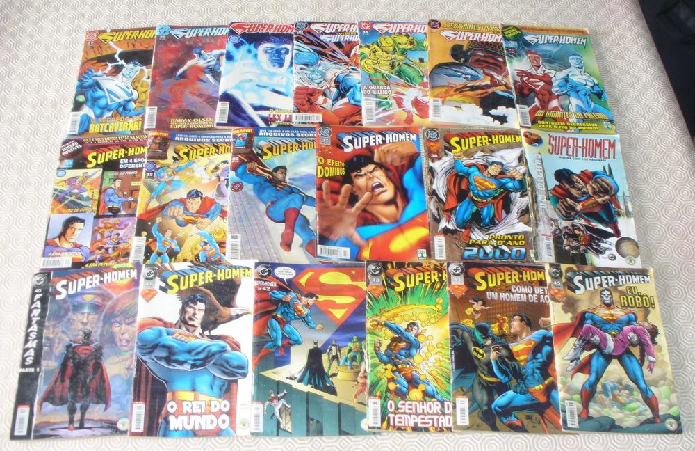 Super-Homem DC- 2ª Série (45 nºs) Abril (Brasil) série completa