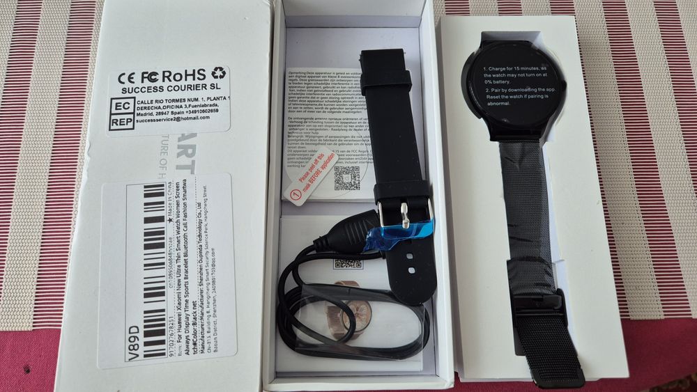 Смарт Годинник , 1.43 Amoled дисплей , тонкий корпус