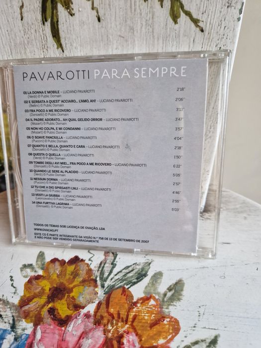CD "Best of Pavarotti - Para Sempre"