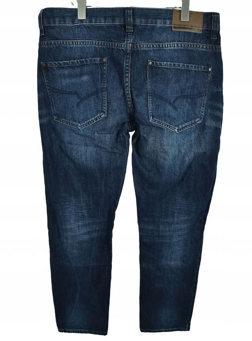 Engelbert Strauss Męskie Spodnie Jeansowe Jeansy 52