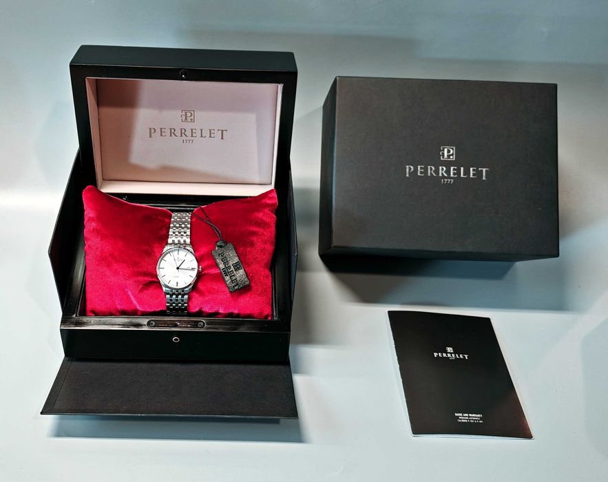 Zegarek Automatyczny Perrelet Weekend 3 Hands 39mm A1300/4 Komplet Box