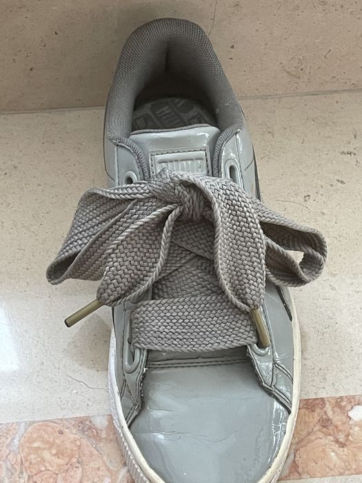 Ténis Puma basket heart patent