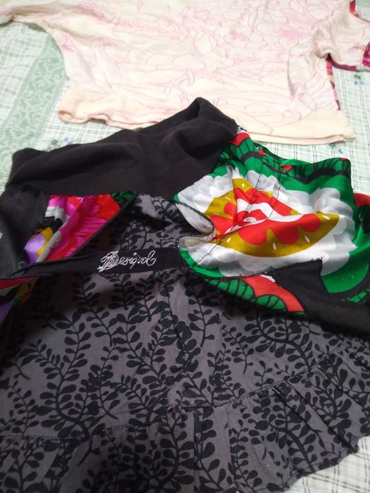 Desigual сарафан, кофточка, юбка для девочки 7-8лет.