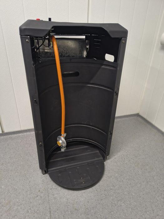 Piecyk Gazowy Ogrzewacz Tarasowy Kominek QLIMA GH8034 3,4kW Sprawny !