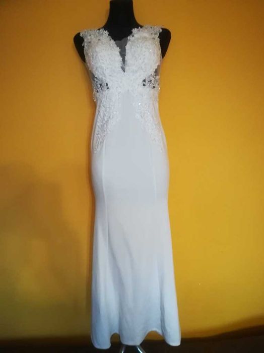 Sukienka Ślubna Pretty Women White-sprzedam tanio!!!
